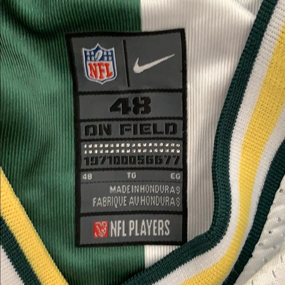 Green and White Clay Matthews Packers Jersey - Picture 3 of 4